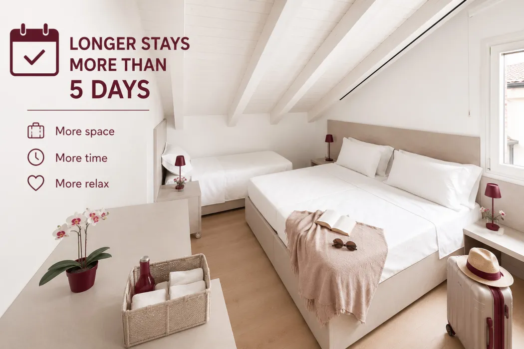 Long-stay offer in Mestre: book 5+ nights at the Vite Rossa Home apartments near Venice