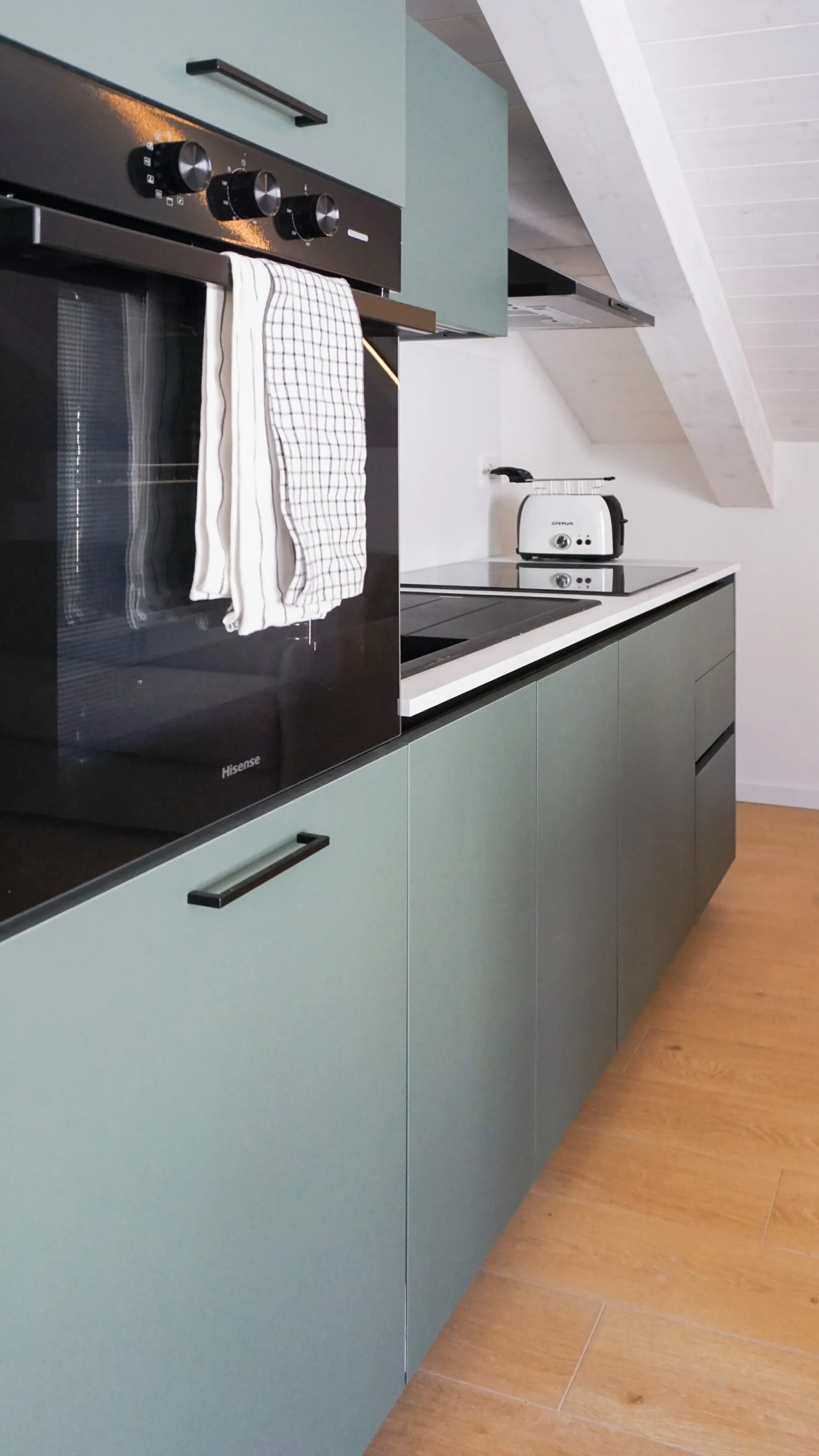 Suite Castello: kitchen counter detail